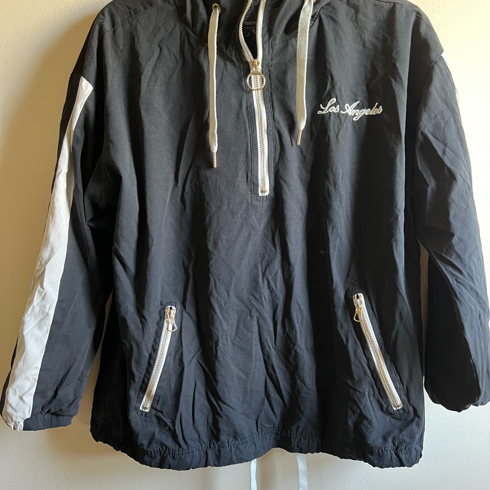 Forever 21 half zip hoodie